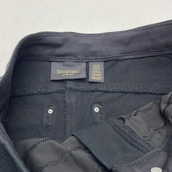 CHICO’s 00 Short Black SO LIFTING Jeans - Picture 4 of 4